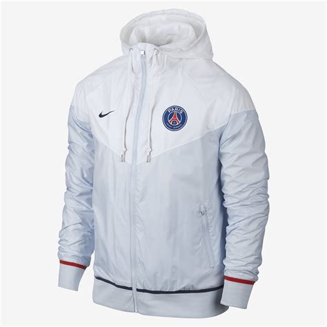 2015-2016 psg nike authentic windrunner jacke weiß|2015.